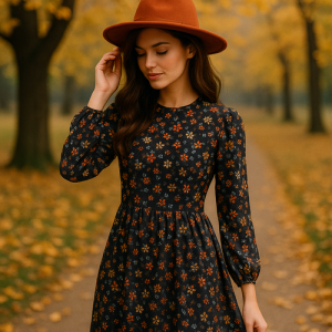 ست لباس زنانه با حال‌وهوای فصل پاییز در ایران