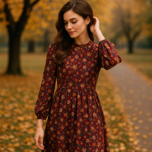 ست لباس زنانه با حال‌وهوای فصل پاییز در ایران